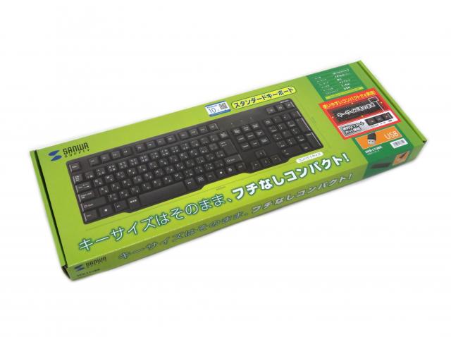 【サンワサプライ】USBキーボード(ブラック)