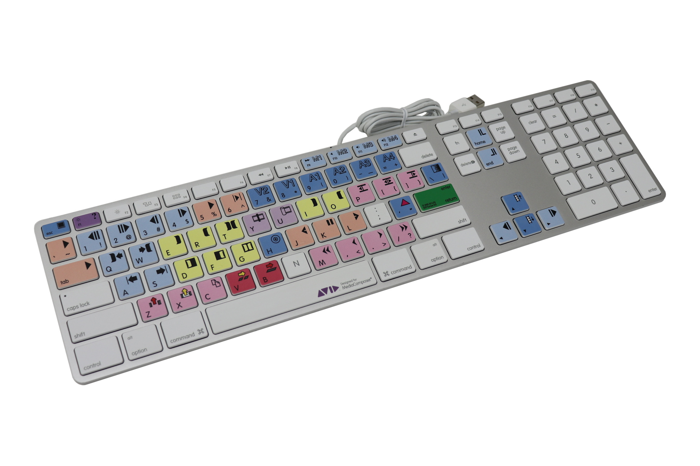 【Apple】Avid Custom Keyboard for Mac(Avid Media Composer用)